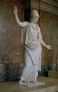 Athena, Grieks, waarschijnlijk 5e eeuw v.Chr. door Unbekannt Unbekannt